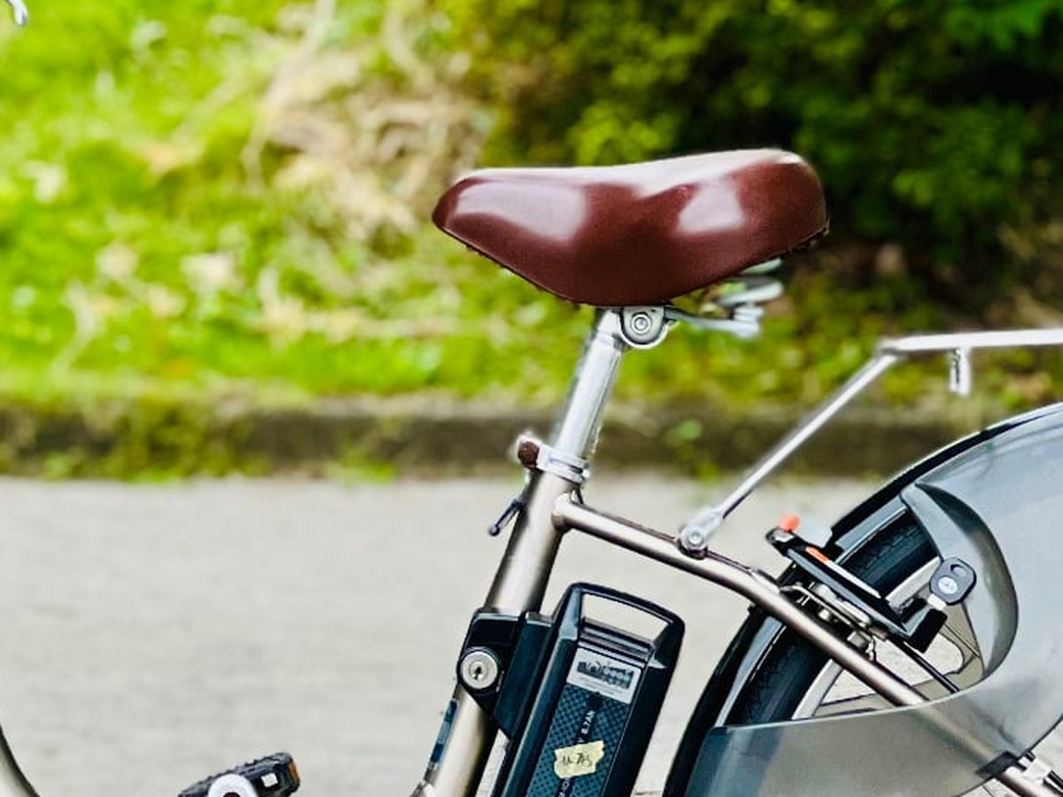 子ども乗せ 電動自転車（後ろ乗せタイプ）の写真（1枚目）